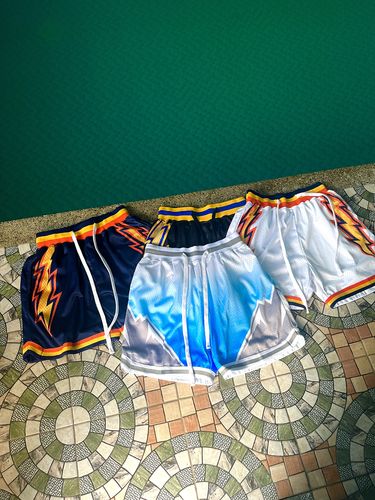 Customer photo review of Ice Mountain Basketball Shorts