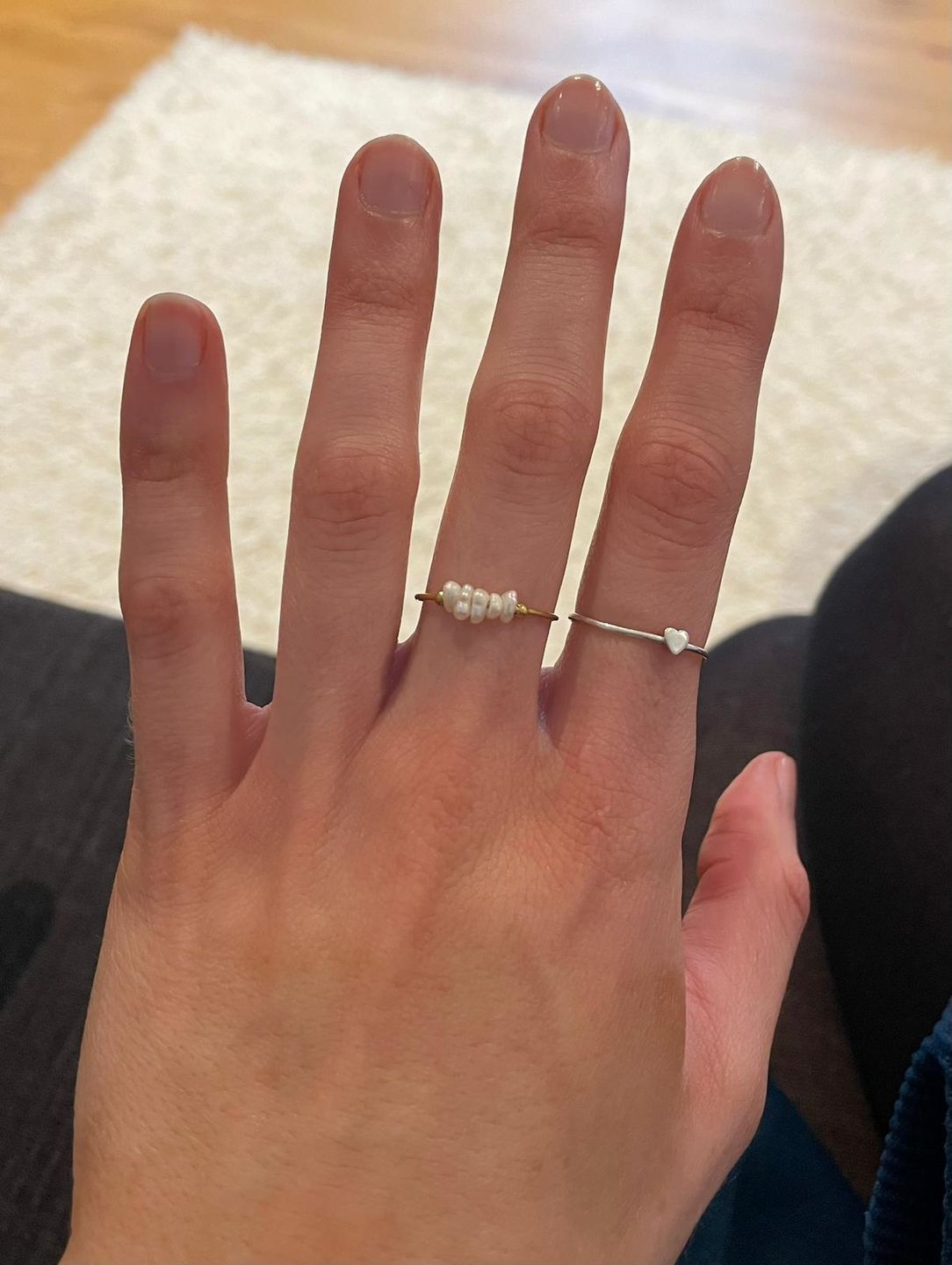 Customer photo review of Classic Freshwater Pearl Ring