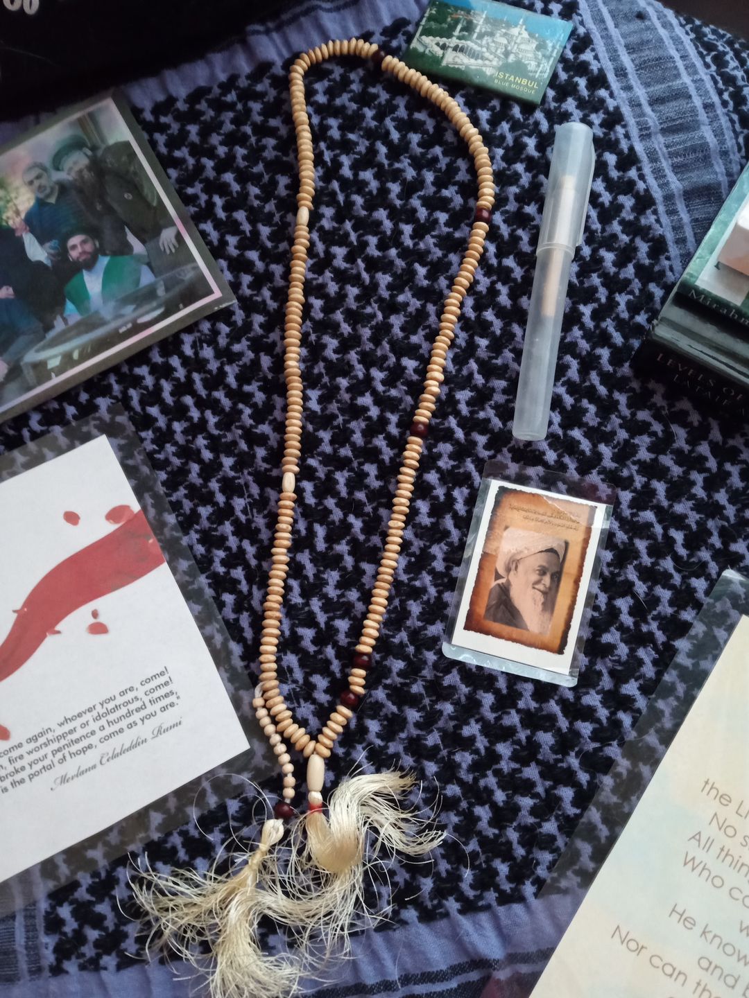 Customer photo review of NAQSHBANDI 200 BEAD WOODEN TASBIH