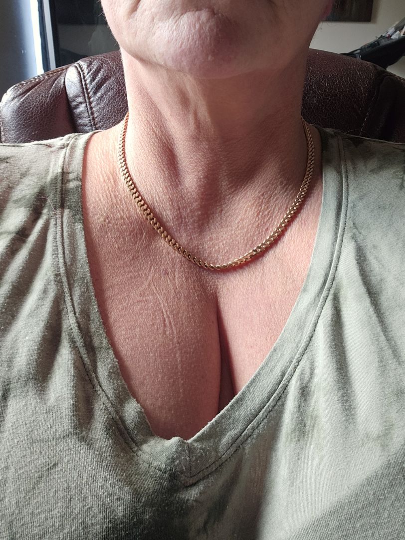 Customer photo review of 5mm Cuban Link Chain
