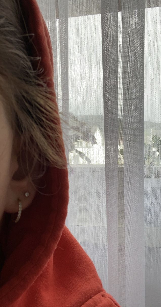 Customer photo review of Bright Diamond Ohrstecker | 18K vergoldet