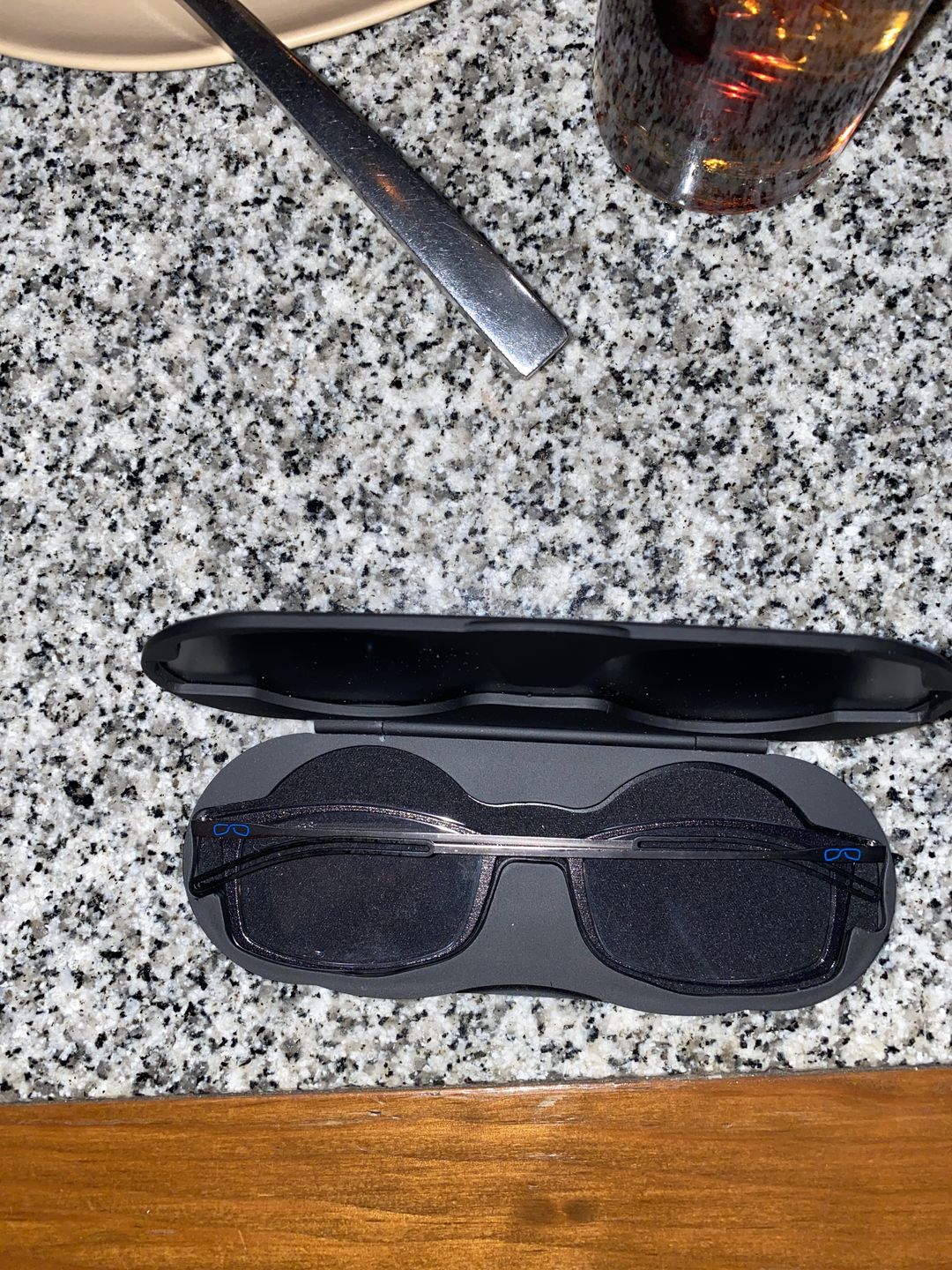 Customer photo review of Brooklyn Full Frame Reading Glasses + Milano Case