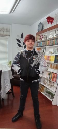 Customer photo review of Four Legendary Creatures Sukajan Souvenir Jacket
