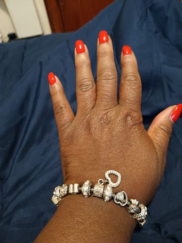 Customer photo review of Birthstone Bracelets