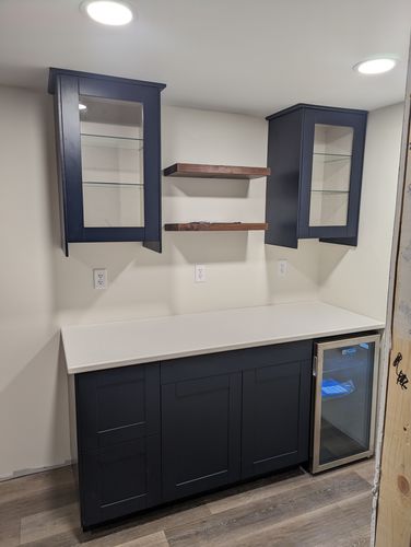 Customer photo review of Rustic Mantels