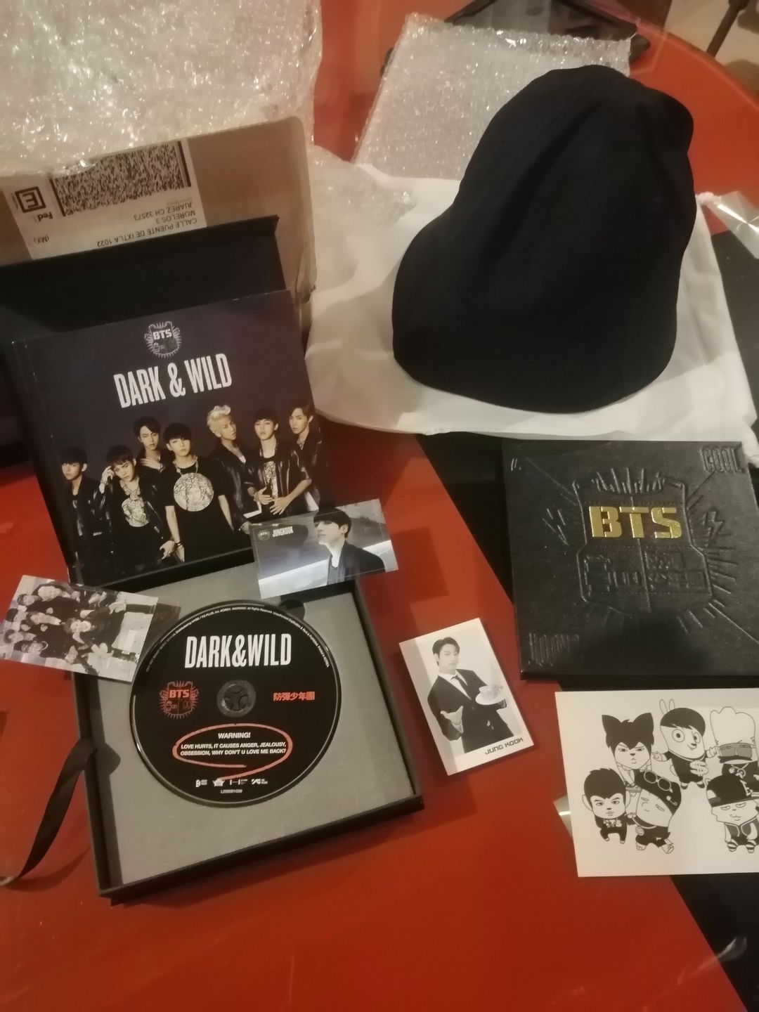Customer photo review of BTS JUNGKOOK PICK - LUOESPAC OVERFIT ROUND BUCKET HAT BLACK