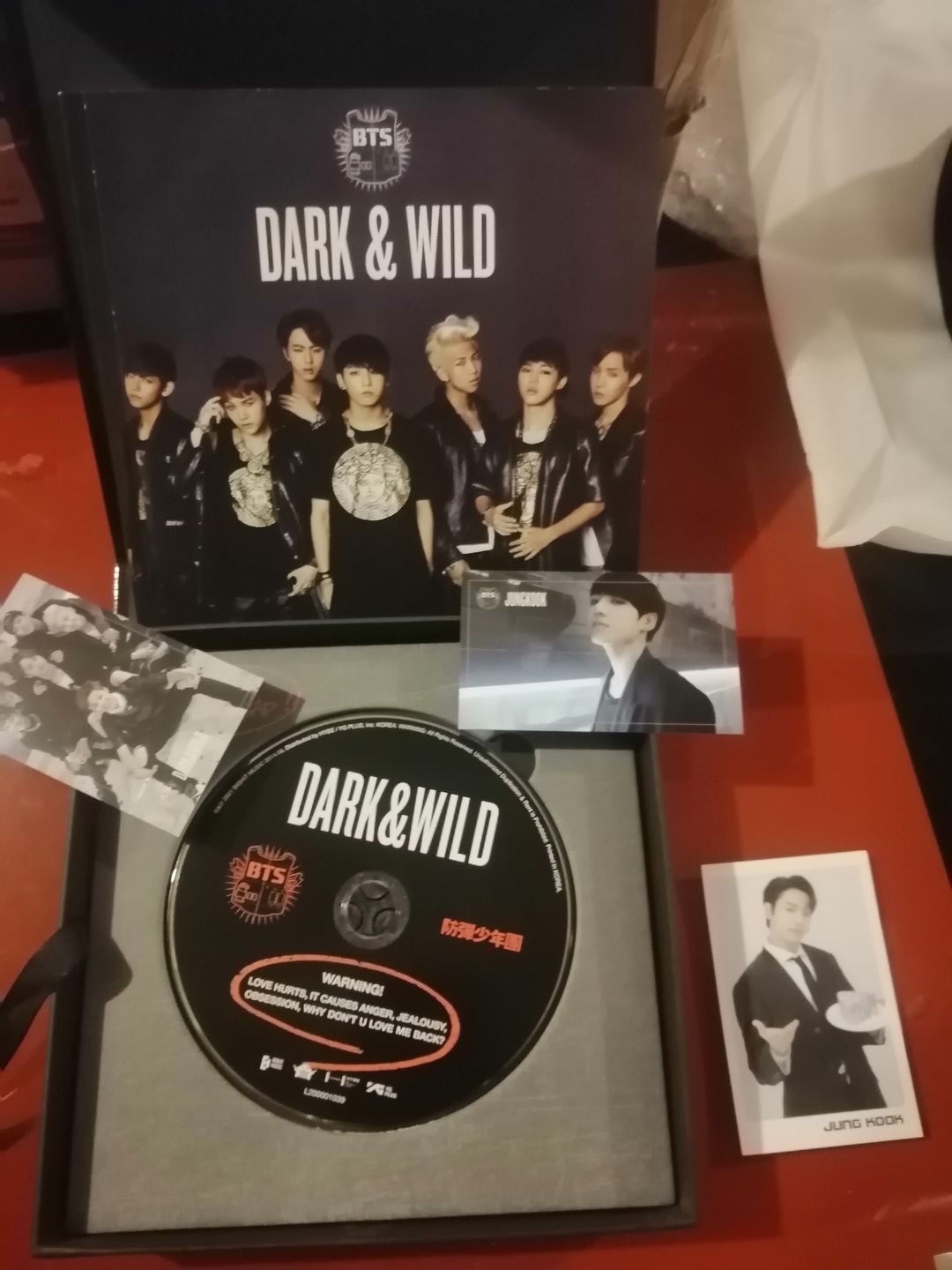 Customer photo review of BTS - 1ST FULL ALBUM DARK & WILD