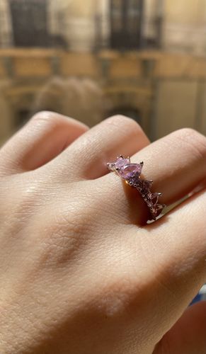 Customer photo review of Anello Diamonds Heart