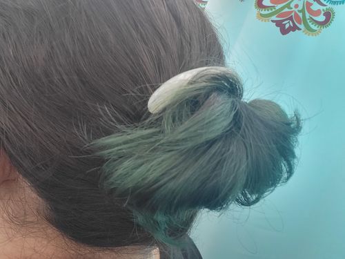 Customer photo review of Hair Comb Pin by TR