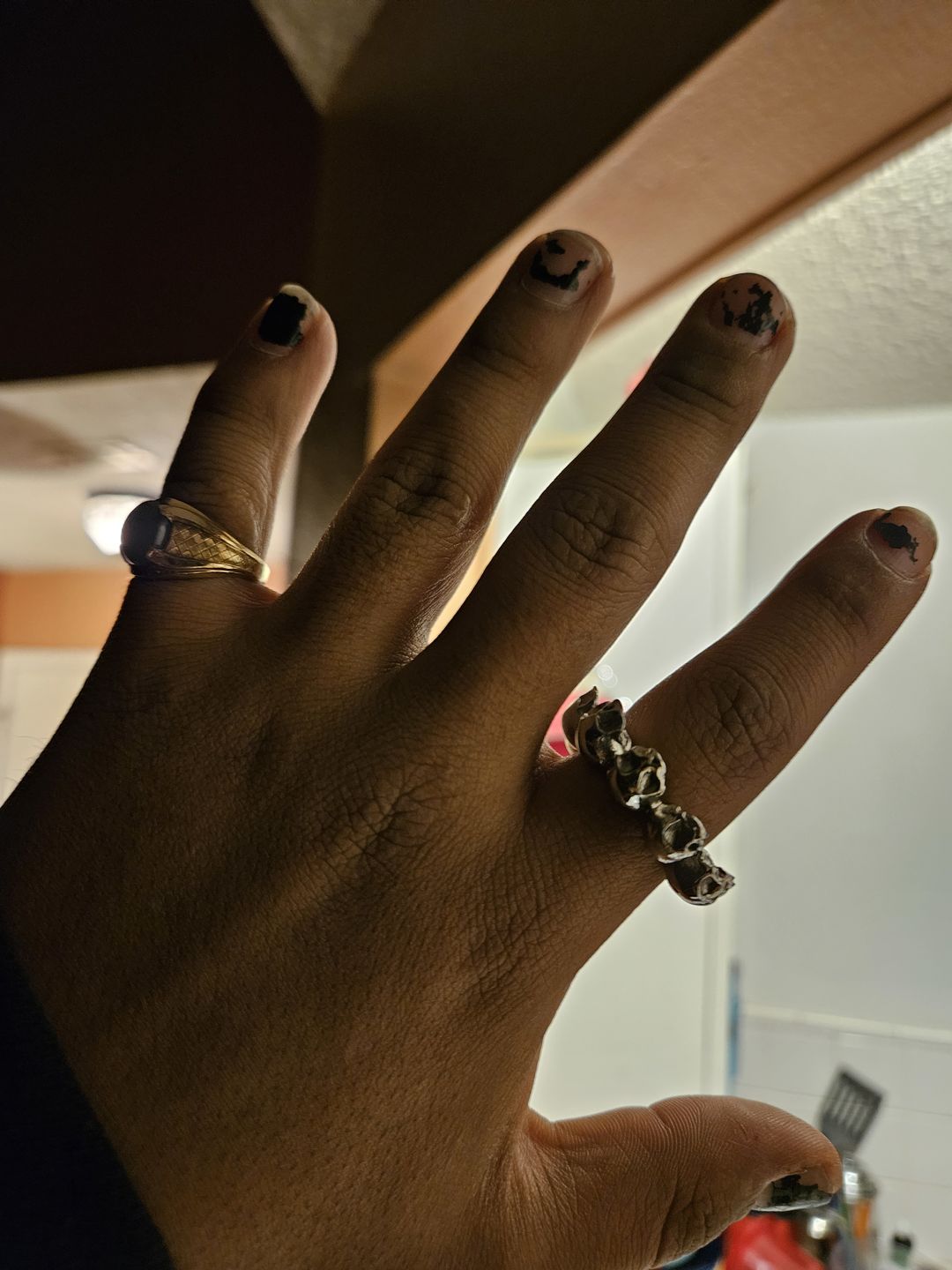 Customer photo review of 10 STAGES OF ADDICTION RING