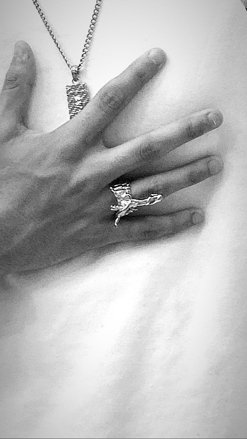 Customer photo review of FALLEN ANGEL RING