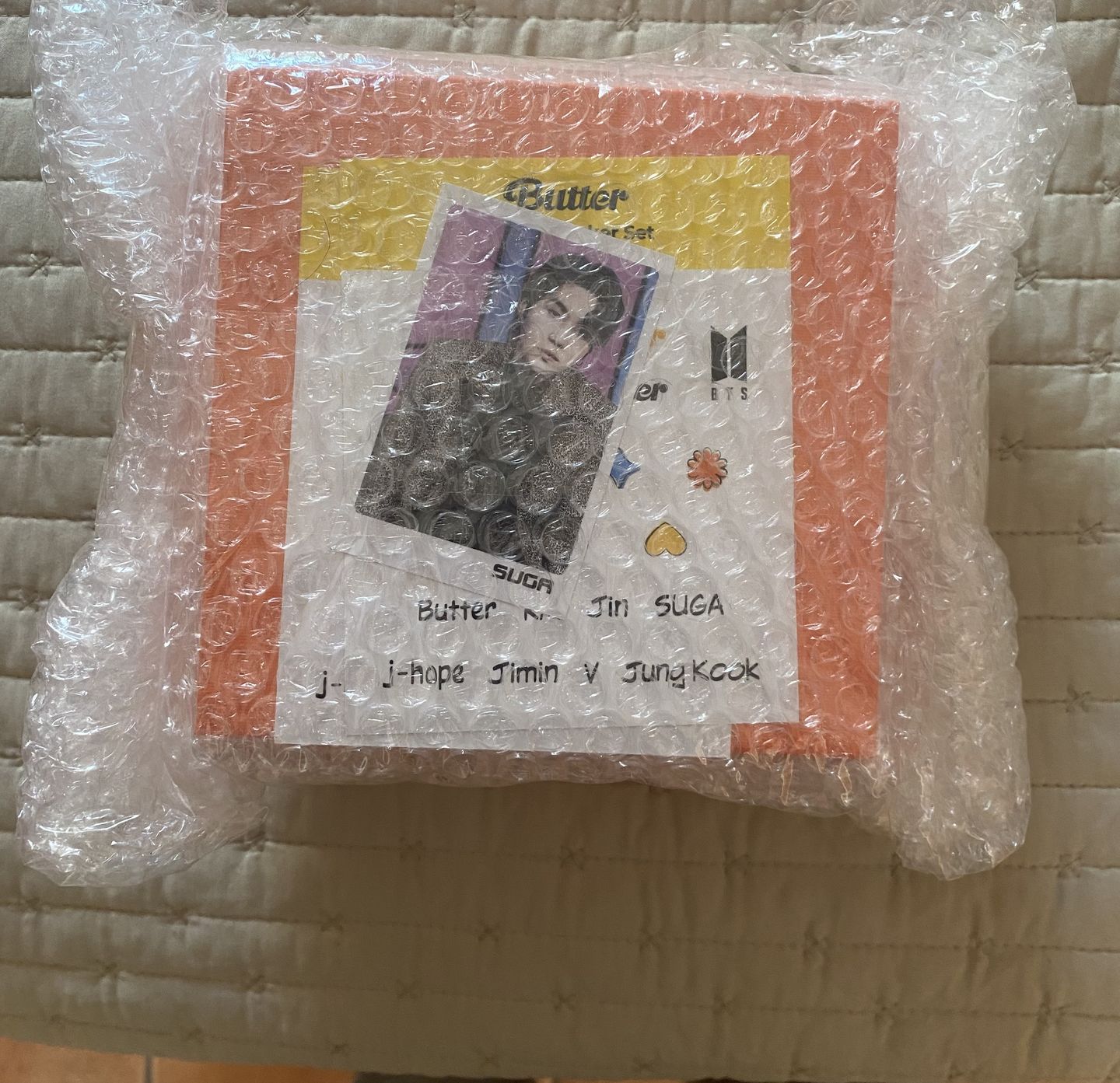 Customer photo review of BTS - SINGLE ALBUM [BUTTER]