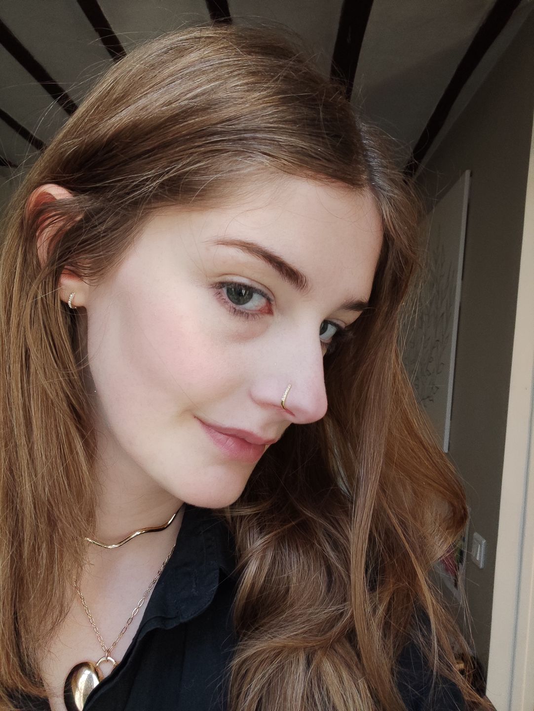 Customer photo review of Piercing au nez Anne