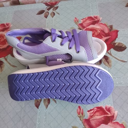 Customer photo review of On This Week Sale OFF 70%🔥Women Platform Soft Wide Fit Adjustable Sandals, Open Toe Mesh Comfortable Sandals