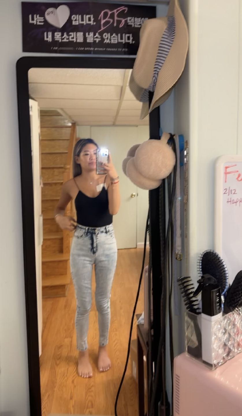 Customer photo review of Ethos High-Rise Skinny Jean  #FlatteringFit