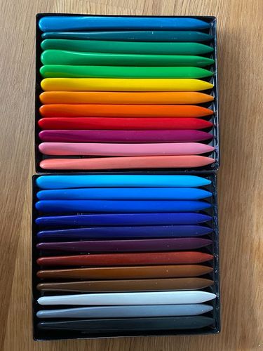 Customer photo review of Magische Buntstifte - Sauerei Vorbei!