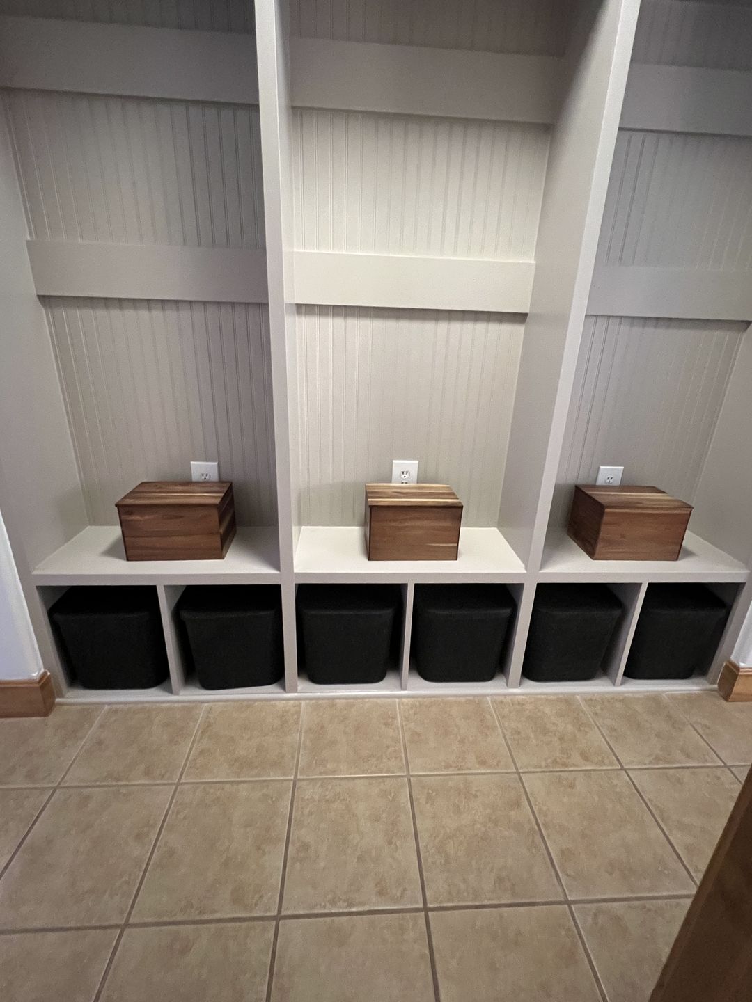 Customer photo review of The Sculpted Bin - Original with Lid | Set of 3