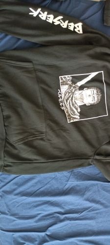Customer photo review of Berserk Hoodie Variant 1