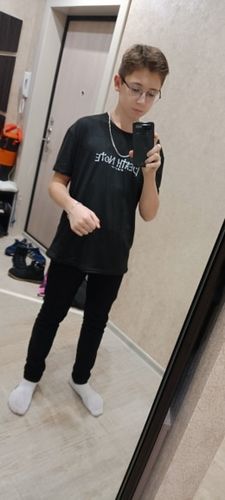 Customer photo review of Death Note Black T Shirt