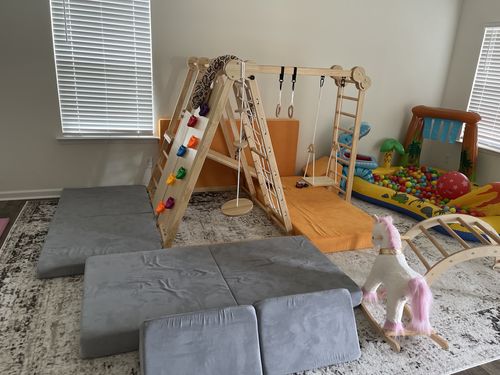 Customer photo review of Chestnut - 8-in-1 Jungle Gym for Toddlers
