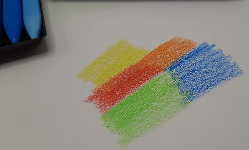 Customer photo review of Magische Buntstifte - Sauerei Vorbei!