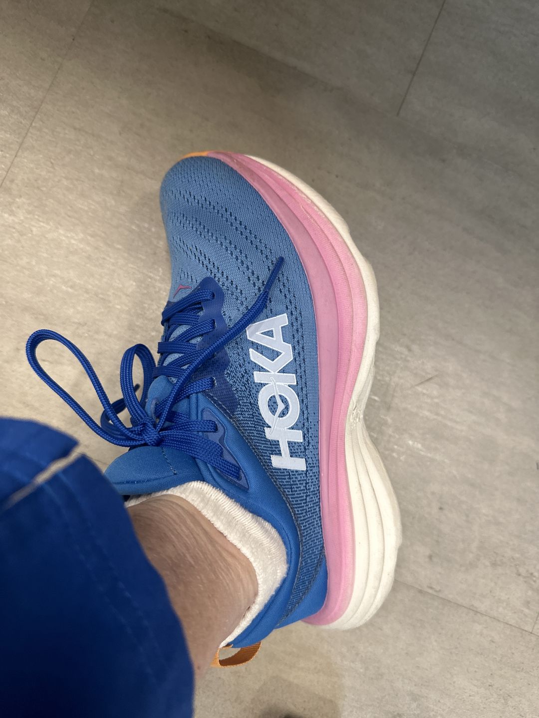 Customer photo review of Flat Standard Shoe Laces - Solids