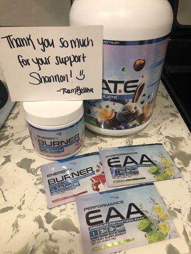 Customer photo review of Protein Isolate - small