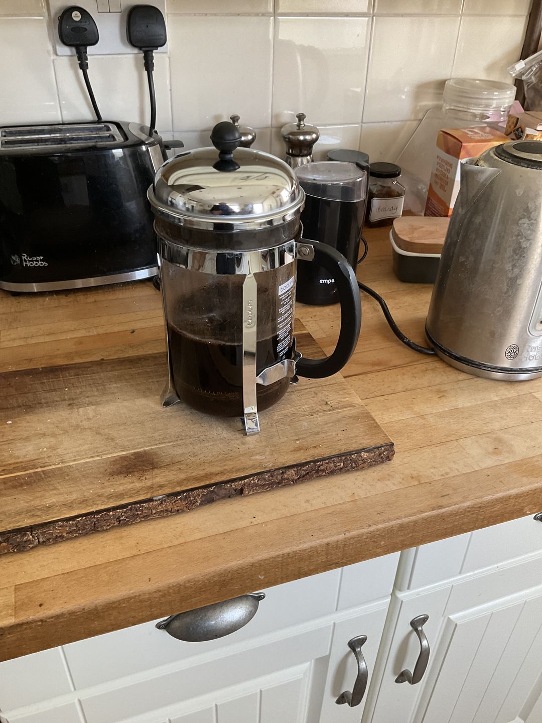 Customer photo review of Bird & Wild Organic RSPB Coffee, Signature Espresso Blend, 1kg, Whole Bean