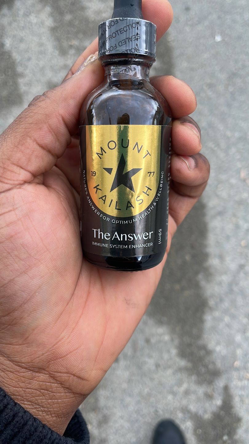 Customer photo review of The Answer - Immune System Enhancer