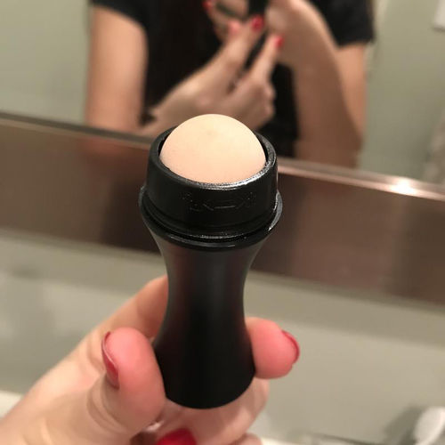 Customer photo review of Oil Absorbent Roller