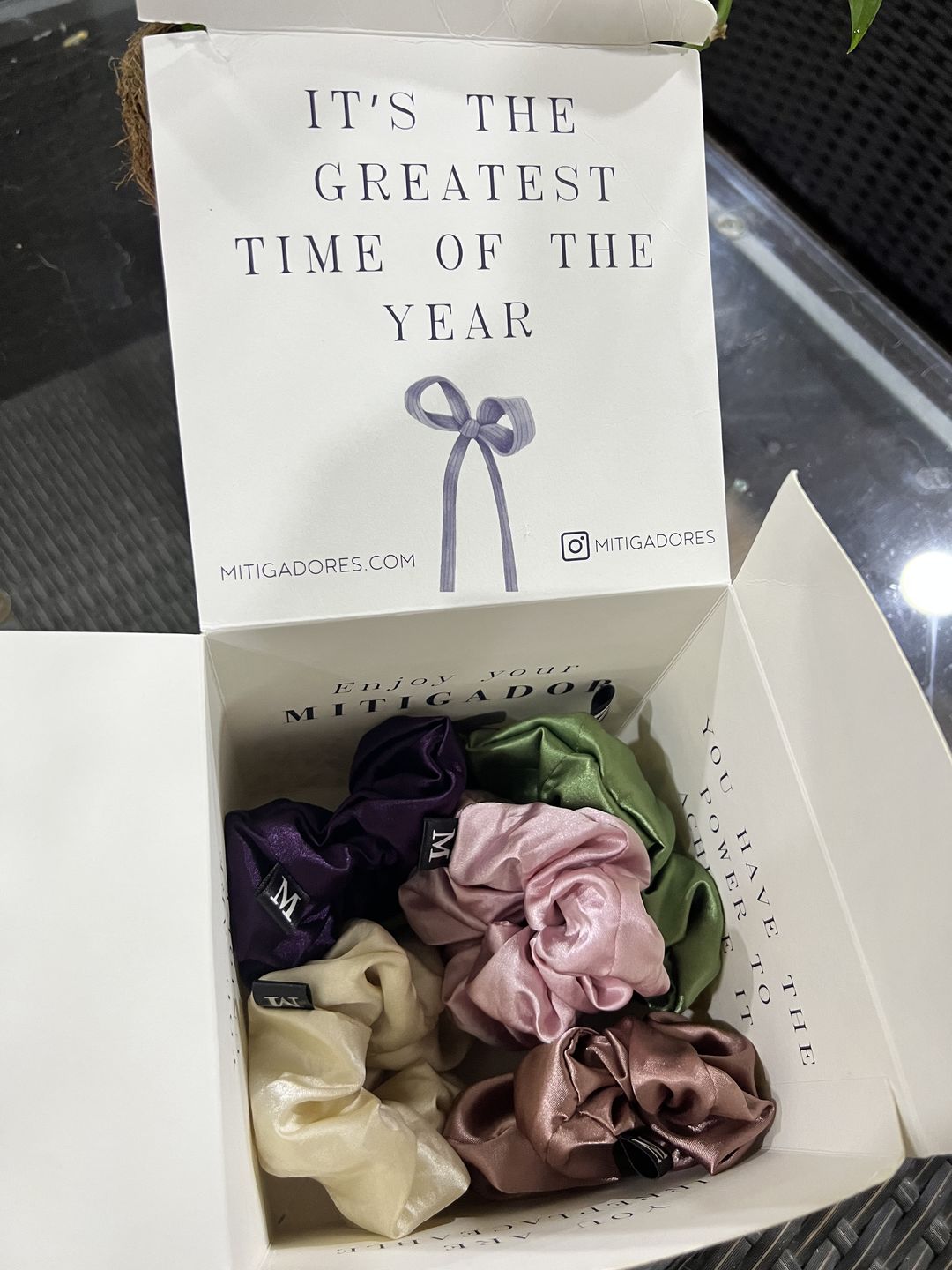 Customer photo review of Scrunchies - Nude Petit