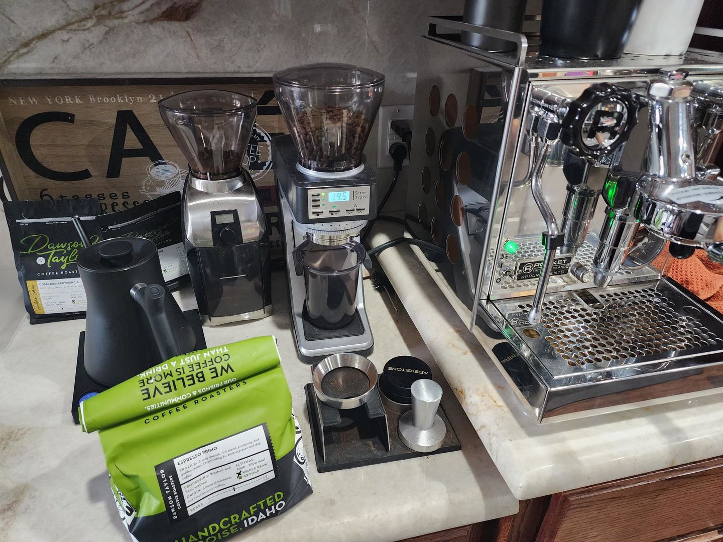 Customer photo review of Espresso Primo