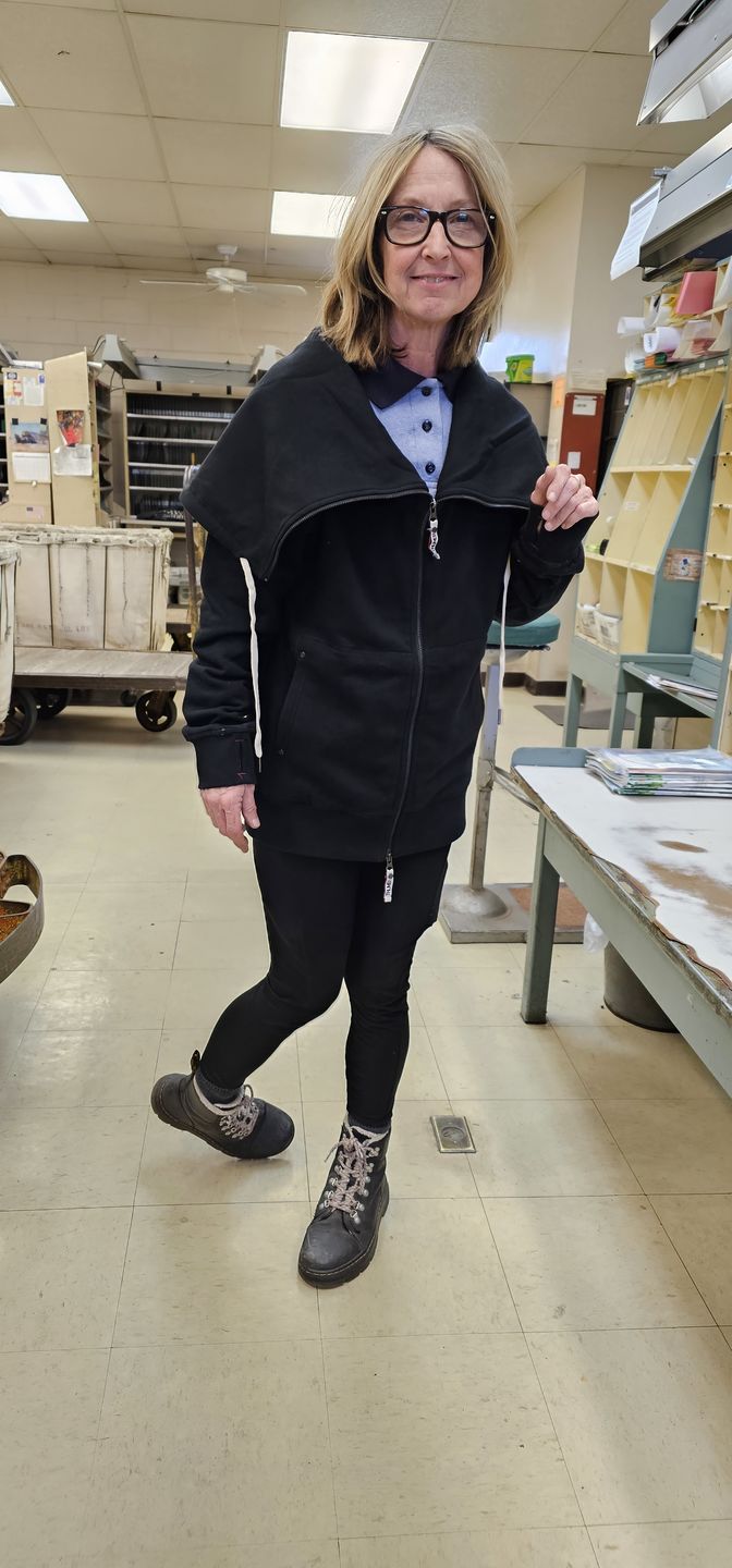 Customer photo review of THE CASEY FLEECE