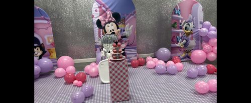 Customer photo review of Chiara Backdrop Wall Set, Arched Wall Set Birthday&Baby Shower&Wedding Party Decoration