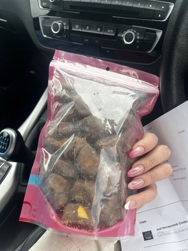 Customer photo review of Just Honeycomb Cinder Toffee