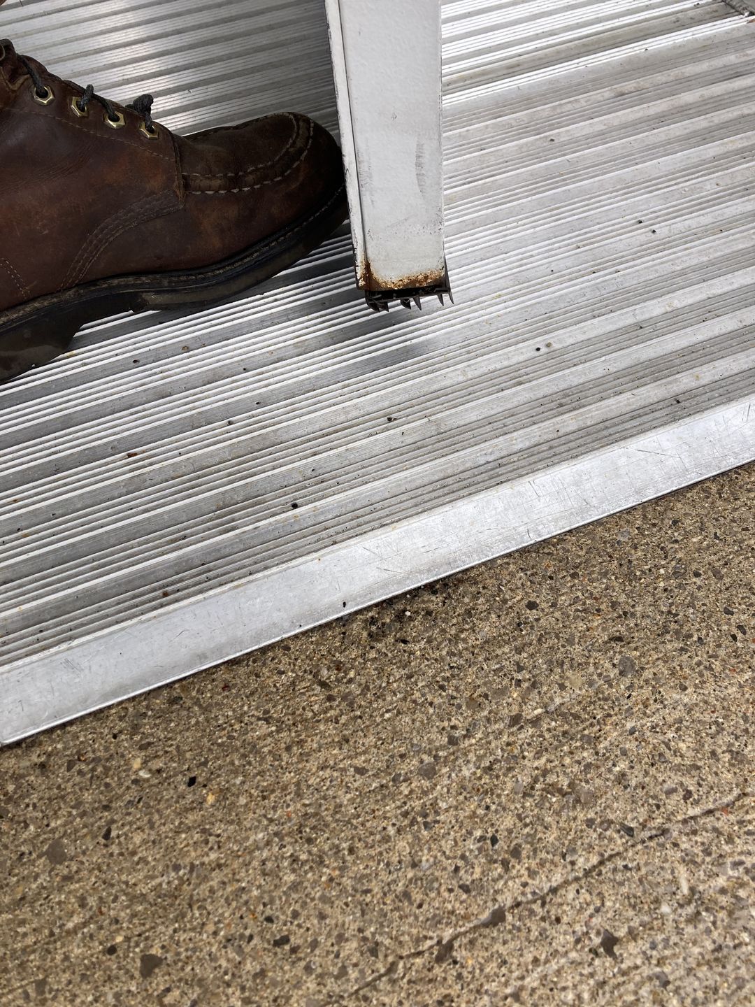 Customer photo review of 36" Taylor Slide-On Door Sweep