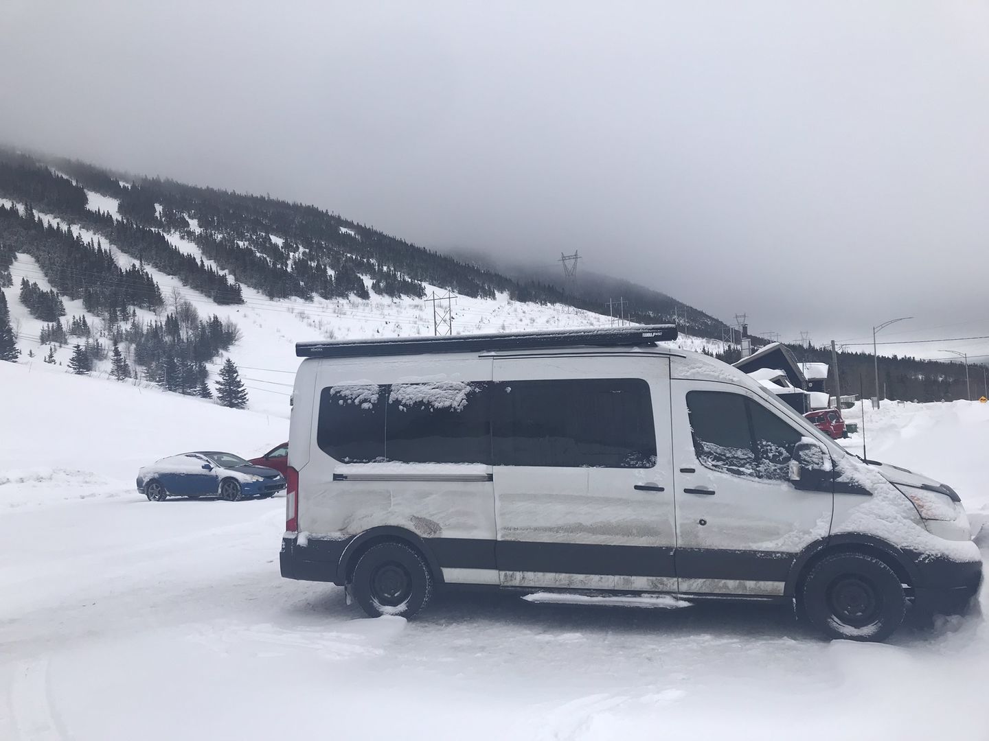 Customer photo review of Transit - Windshield Shade