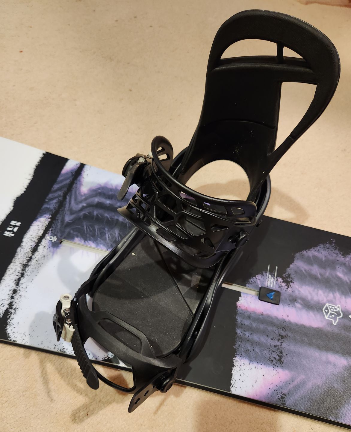 Customer photo review of Citizen Re:Flex Snowboard Bindings