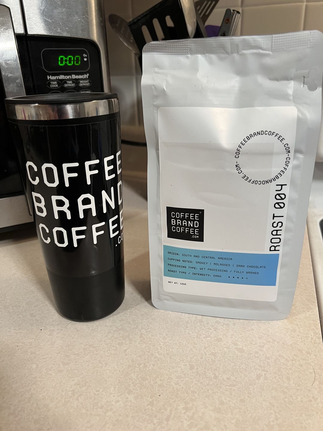 Customer photo review of Dark Roast Coffee