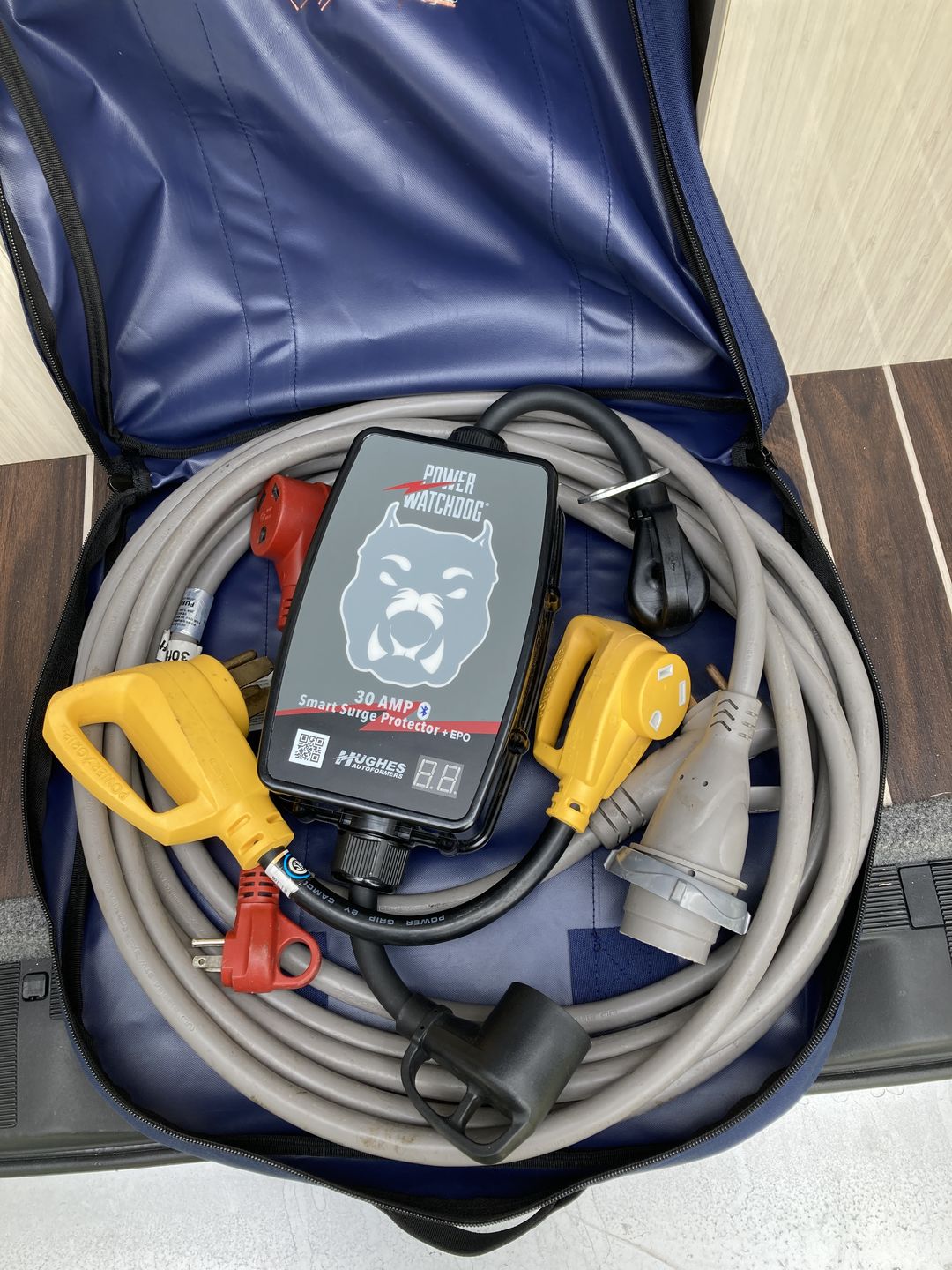 Customer photo review of AIR GEAR Power Cord Storage Bag