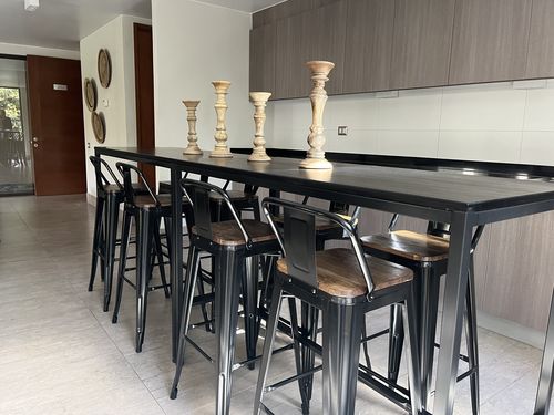 Customer photo review of Mesa comedor Bar 140 x 60 x 100 BLACK