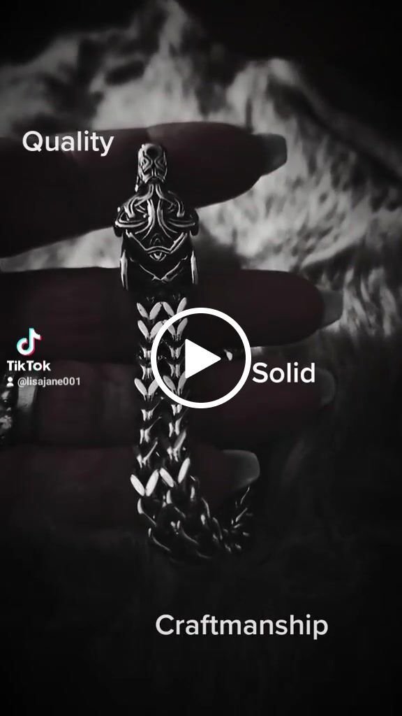 Customer video review of Fenrir - The Great Wolf - Stainless Steel Bracelet