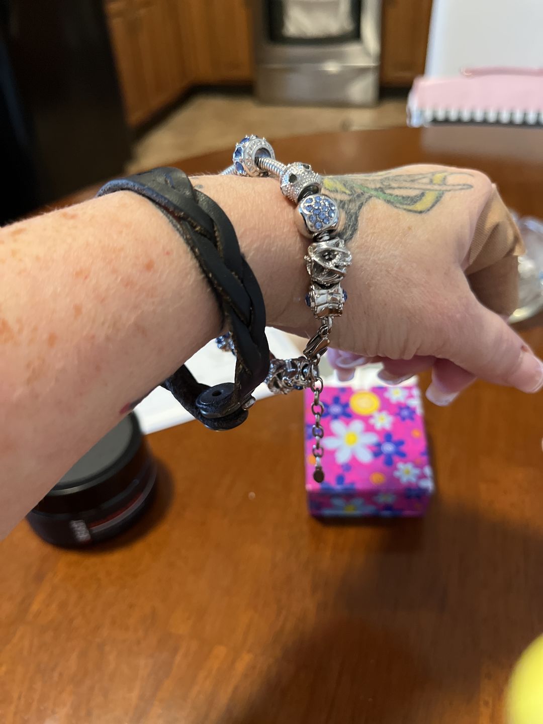 Customer photo review of Piece Of My Heart Bracelet