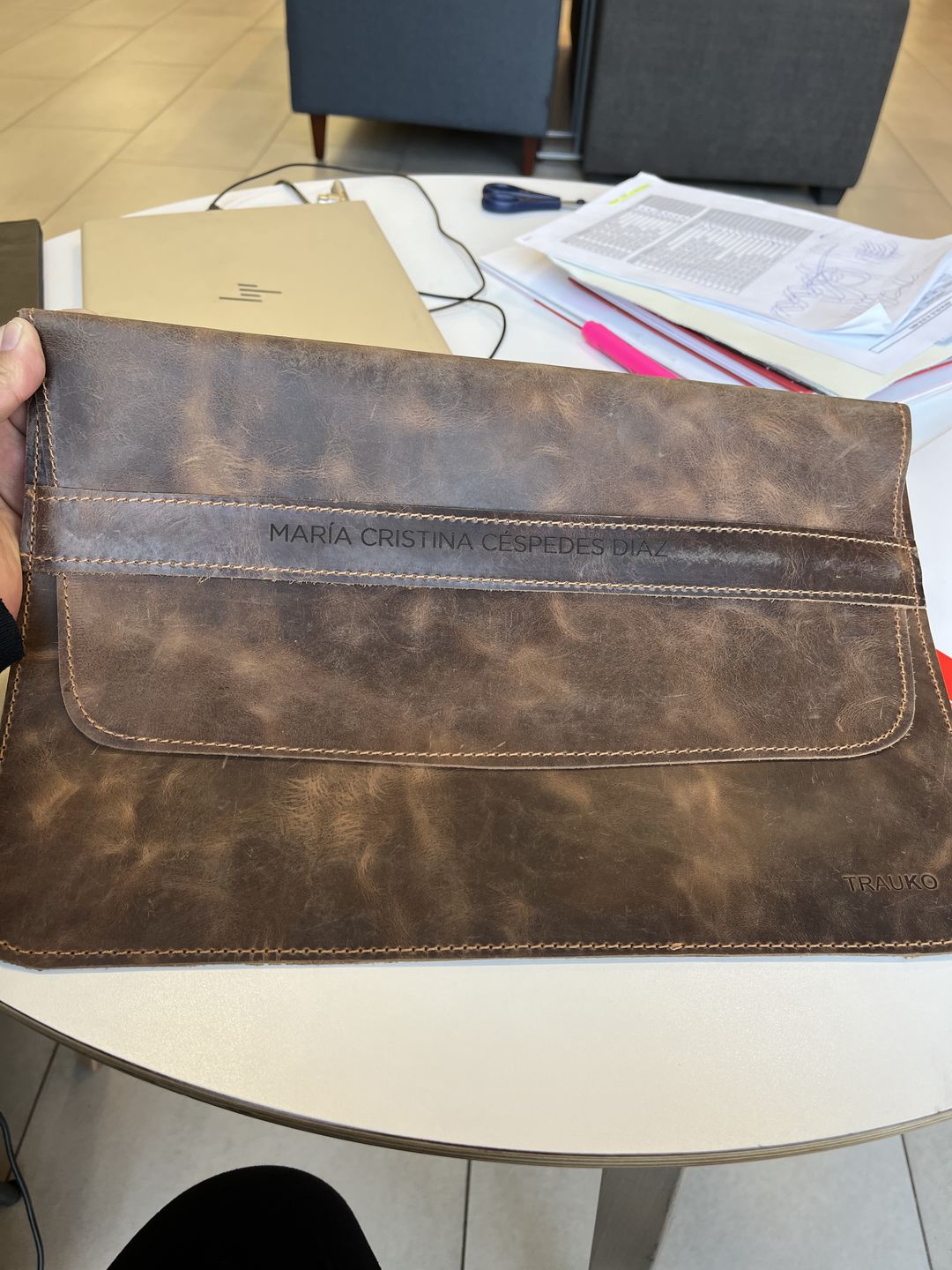 Customer photo review of Funda Notebook