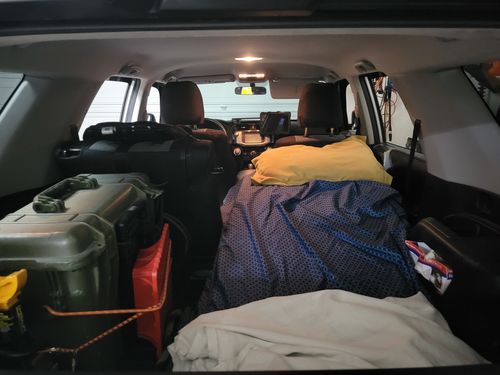 Customer photo review of Deepsleep Solo Mat for Toyota 4Runner