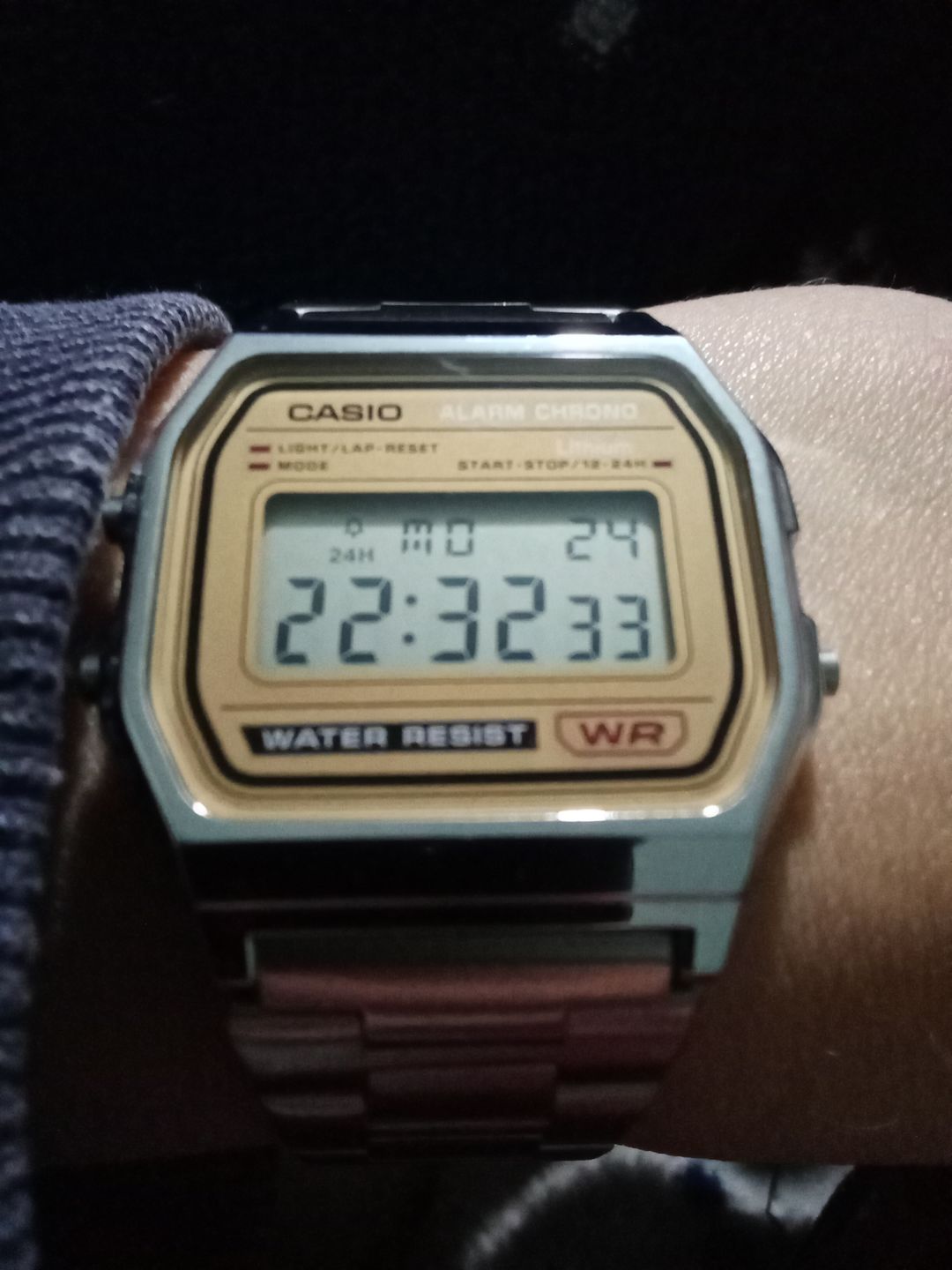 Customer photo review of Reloj Casio Vintage A158WEA-9EF Plateado [EXCLUSIVO]