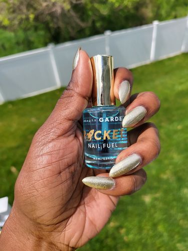 Customer photo review of Rocket Nail Fuel Color - 24 Carat