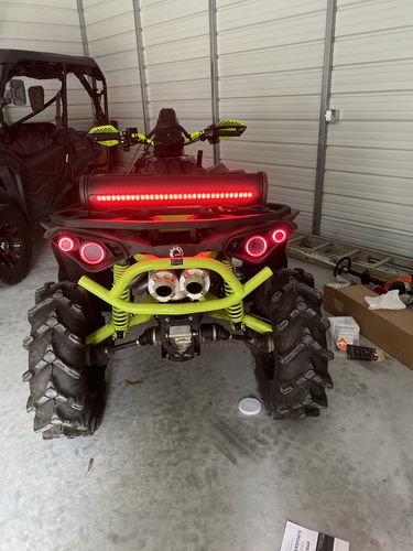 Customer photo review of LED Rear lights for Can Am G2 Rear Light