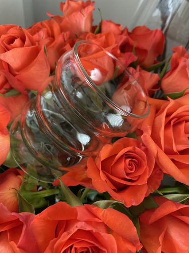 Customer photo review of WAVE GLASS | MYKONOS