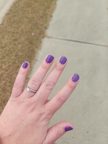 Customer photo review of Violet Vibes